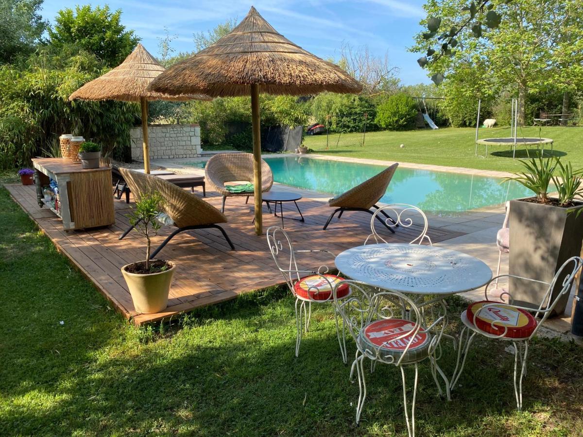 普罗旺斯地区艾克斯La Bastide Aixoise Avec Piscine Et Jacuzzi Prive公寓 外观 照片