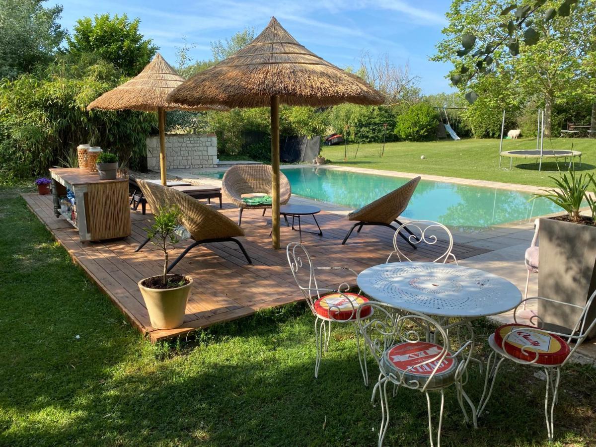 普罗旺斯地区艾克斯La Bastide Aixoise Avec Piscine Et Jacuzzi Prive公寓 外观 照片